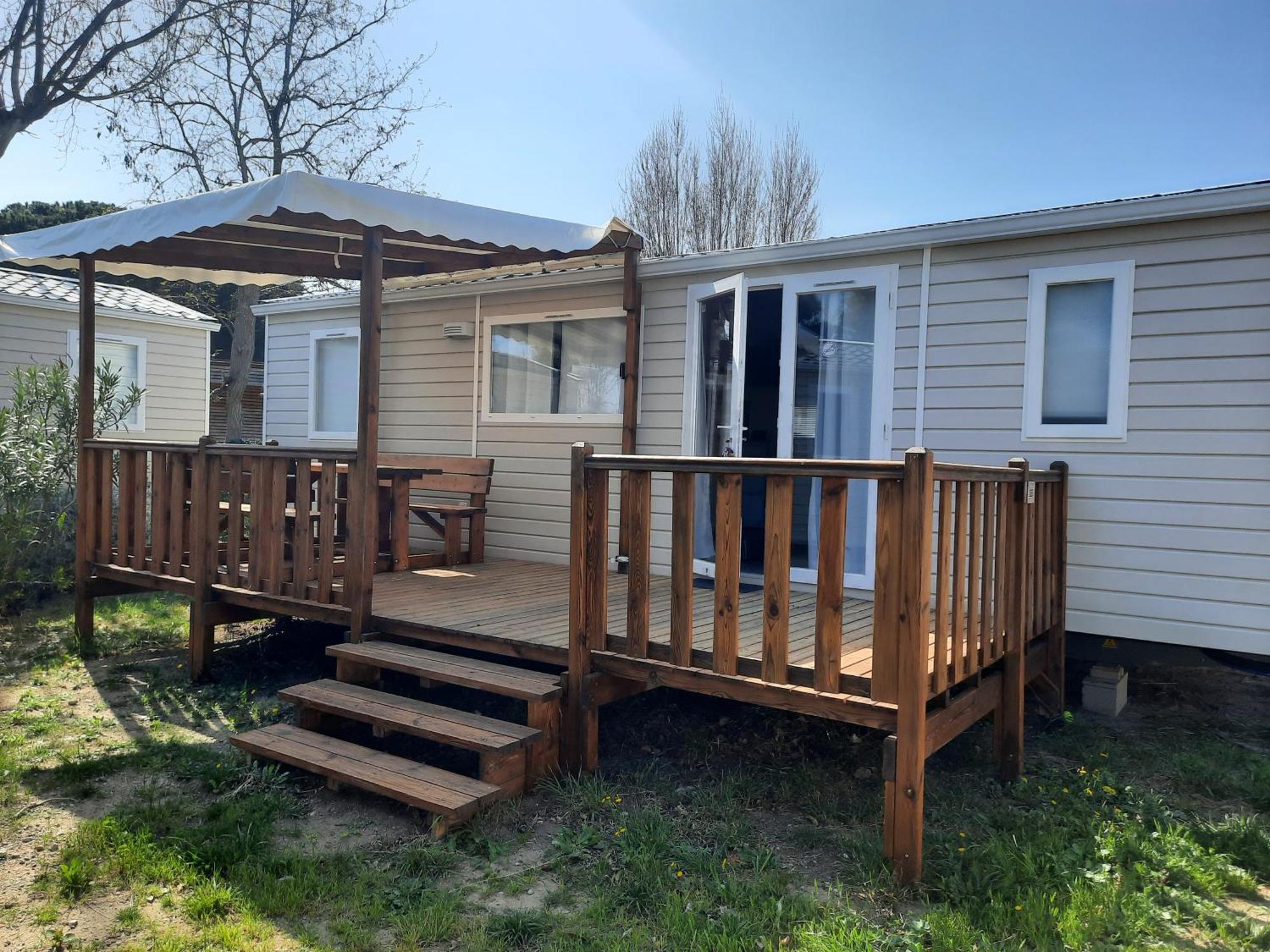 Mobilhome Clim La Falaise 4 Etoiles 나르본 외부 사진